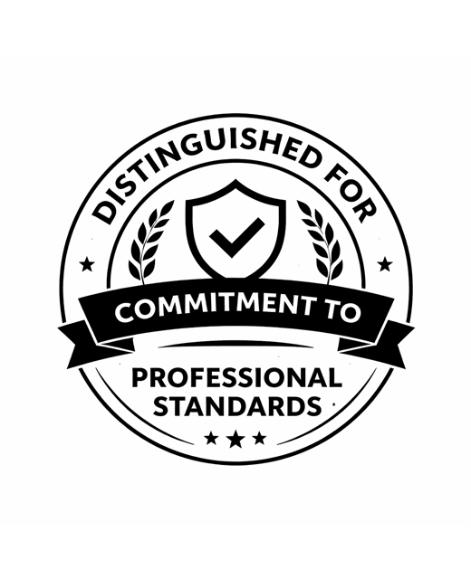 Distinguished for Commitment to Professional Standards